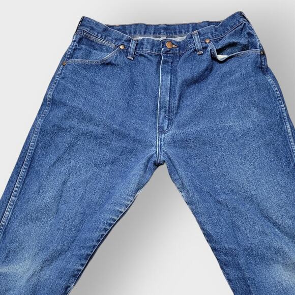 Wrangler Cowboy Cut Original Fit Heavyweight Vintage Men Jeans 38(36)x34(33) - Picture 3 of 11